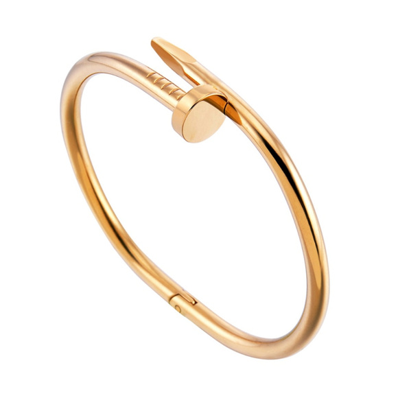 Nails Bangle Bracelet Cuff - Picture 3 of 5